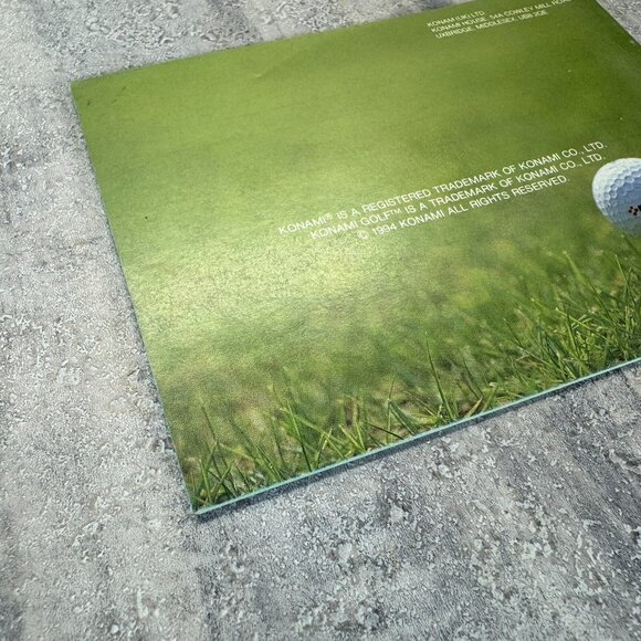 Konami Golf Instruction Booklet - Nintendo Gameboy - Picture 6 of 9